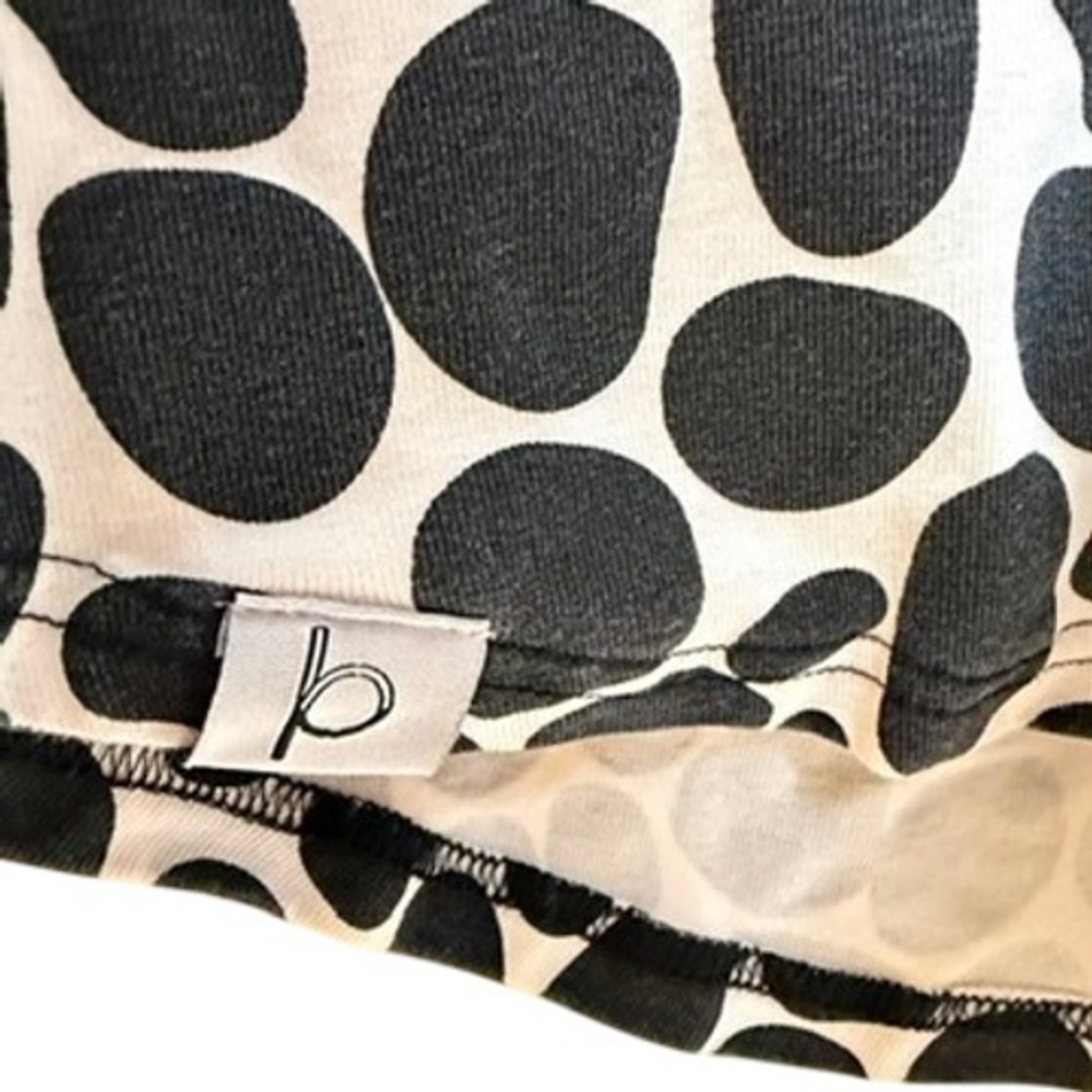 Beddy's Women Giraffe Print Pajama Set XL Black White Loungewear Sleepwear Cozy - Picture 9 of 10